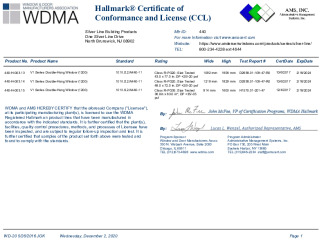 PR CERTIFICATE FL14996 R6 C CAC V1-50 SERIES-CCLS
