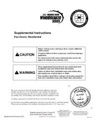 PR INSTL DOCS FL15012 R6 II Z6-16-01306 S