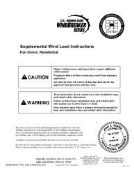 PR INSTL DOCS FL15012 R7 II Z6I-16-01508 S