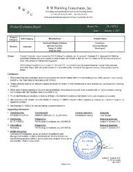 PR TECH DOCS FL15052 R3 AE (A) EVAL 15052.2