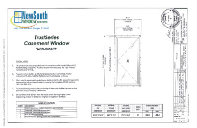 PR Instl Docs FL15052 R3 II (a) Inst 15052.1 
