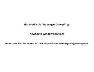 PR Instl Docs FL15054 R8 II Product Offering (.1)