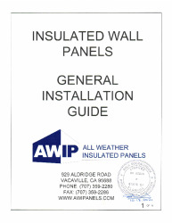PR Instl Docs FL15060 R2 II Wall Panel Installation Guide