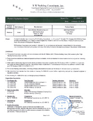 PR TECH DOCS FL15099 R12 AE EVAL 15099.25