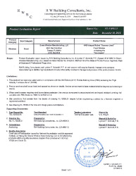 PR TECH DOCS FL15099 R13 AE EVAL 15099.31