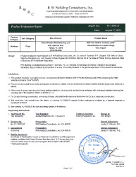 PR TECH DOCS FL15099 R13 AE EVAL 15099.33