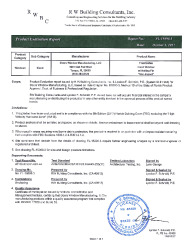 PR TECH DOCS FL15099 R7 AE (B) EVAL 15099.3