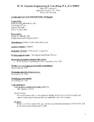 PR TECH DOCS FL15189 R5 AE EVALUATION REPORT WWS-205
