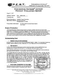 PR TECH DOCS FL15273 R3 AE EVAL