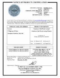 PR CERTIFICATE FL15302 R4 C CAC NI010961.01-R1