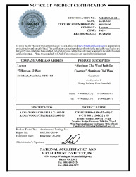 PR CERTIFICATE FL15303 R3 C CAC NI010957.01-R1-SIGNED