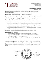 PR TECH DOCS FL15317 R8 AE EVALREPORT-PGW103-D