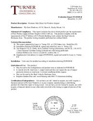 PR TECH DOCS FL15318 R4 AE EVALREPORT-PGW089-B