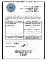 PR CERTIFICATE FL15325 R4 C CAC NI010425-R2