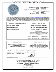PR CERTIFICATE FL15325 R5 C CAC NI010766.01-R3