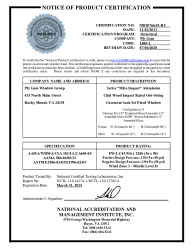 PR CERTIFICATE FL15325 R8 C CAC NI010766.01-R5