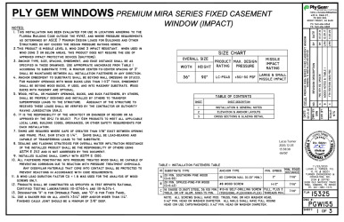 PR Instl Docs FL15325 R8 II PGW155-C