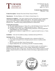 PR TECH DOCS FL15327 R6 AE EVALREPORT-PGW145-C