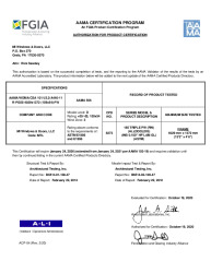 PR CERTIFICATE FL15349 R14 C CAC APC(8273)B6514.01-109-47-R0 B6514.02 185 FXD(012426)