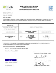 PR CERTIFICATE FL15349 R15 C CAC APC(15350)B6511.01-109-47-R0,B6512.01-ASTM 185 FXD(012426)