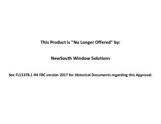 PR Instl Docs FL15378 R5 II Product Offering (.1)
