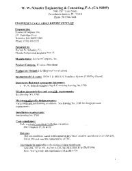 PR TECH DOCS FL15404 R5 AE EVALUATION REPORT WWS-209