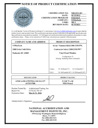 PR CERTIFICATE FL15408 R3 C CAC NI011511-R3