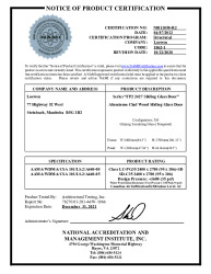 PR CERTIFICATE FL15434 R4 C CAC NI011050-R2
