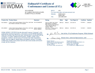 PR CERTIFICATE FL15446 R4 C CAC CCL 419-H-998