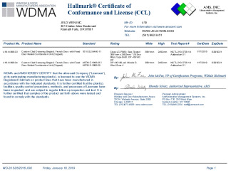 PR CERTIFICATE FL15446 R5 C CAC 419-H-998.03 .04
