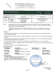 PR TECH DOCS FL15450 R10 AE EVAL 15450.13