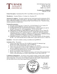 PR TECH DOCS FL15534 R5 AE EVALREPORT-RM0051R8