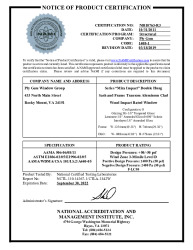 PR CERTIFICATE FL15538 R6 C CAC NI010763-R3