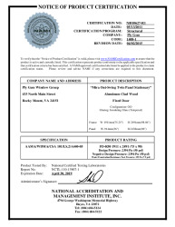 PR CERTIFICATE FL15541 R3 C CAC NI010627-R1