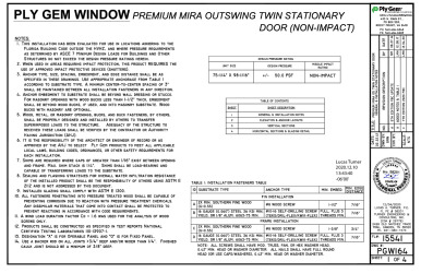 PR INSTL DOCS FL15541 R7 II PGW164-C