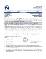 PR Instl Docs FL15546 R6 II 2021 07 29 FINAL ER TREMCO C-A-C FL15546-R6