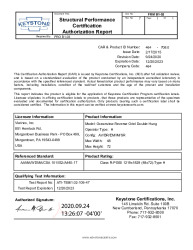 PR CERTIFICATE FL15575 R9 C CAC 464-708 C5R0