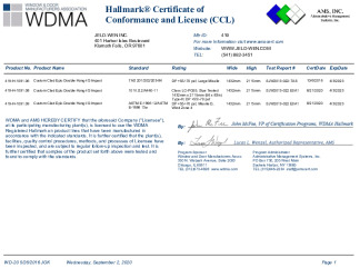 PR CERTIFICATE FL15594 R13 C CAC 419-H-1091.06.08.09