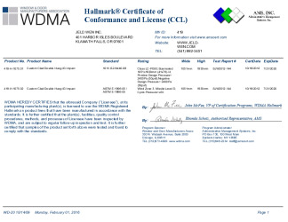 PR CERTIFICATE FL15594 R9 C CAC CCL 419-H-1075