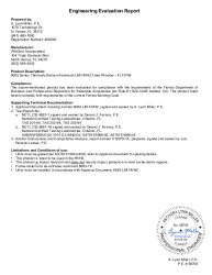 PR TECH DOCS FL15709 R7 AE PW9063 LMI HVHZ - ENG EVAL