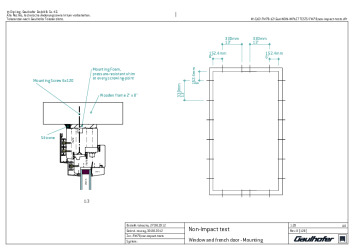 PR INSTL DOCS FL15834 R2 II FUSIONLINE94 TILTTURN INSWING CASEMENT DOOR MOUNTING NONIMPACT