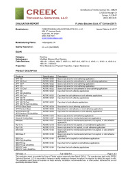 PR TECH DOCS FL15892 R11 AE FBP12001.11 2017 FBC EVALUATION REPORT SBS APP (HVHZ) FINAL