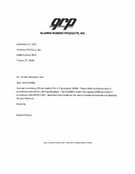 PR TECH DOCS FL15937 R5 AE GASKET SPECS