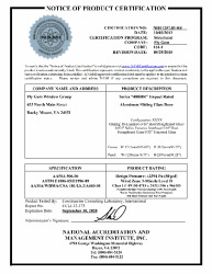 PR CERTIFICATE FL15943 R5 C CAC NI011257.03-R4