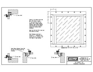 PR INSTL DOCS FL15946 R2 II 101 SERIES P. W. INSTALLATION INSTRUCTIONS-MODEL