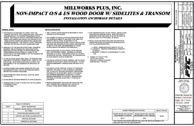 PR INSTL DOCS FL16030 R4 II MILLP0001 REVB SS