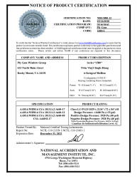 PR CERTIFICATE FL16100 R10 C CAC NI013800.12