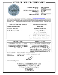 PR CERTIFICATE FL16100 R7 C CAC NI013370.09-R4
