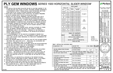 PR Instl Docs FL16102 R7 II PGW185-C 1500 SL 1X