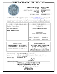 PR CERTIFICATE FL16103 R12 C CAC NI011350.02-R5